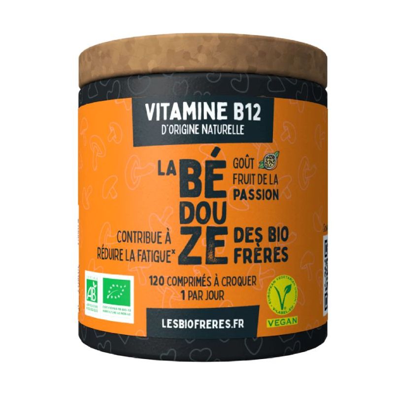 Vitamine B12 bio goût Passion- 120 comprimés à croquer