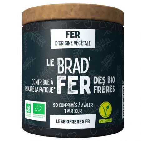 Fer bio - 90 comprimés - Les Bio Frères
