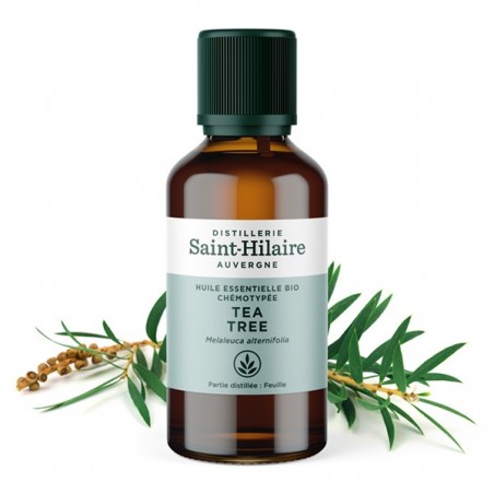 Huile essentielle Tea Tree Bio 50 ml - Saint Hilaire - Distillerie Saint-Hilaire