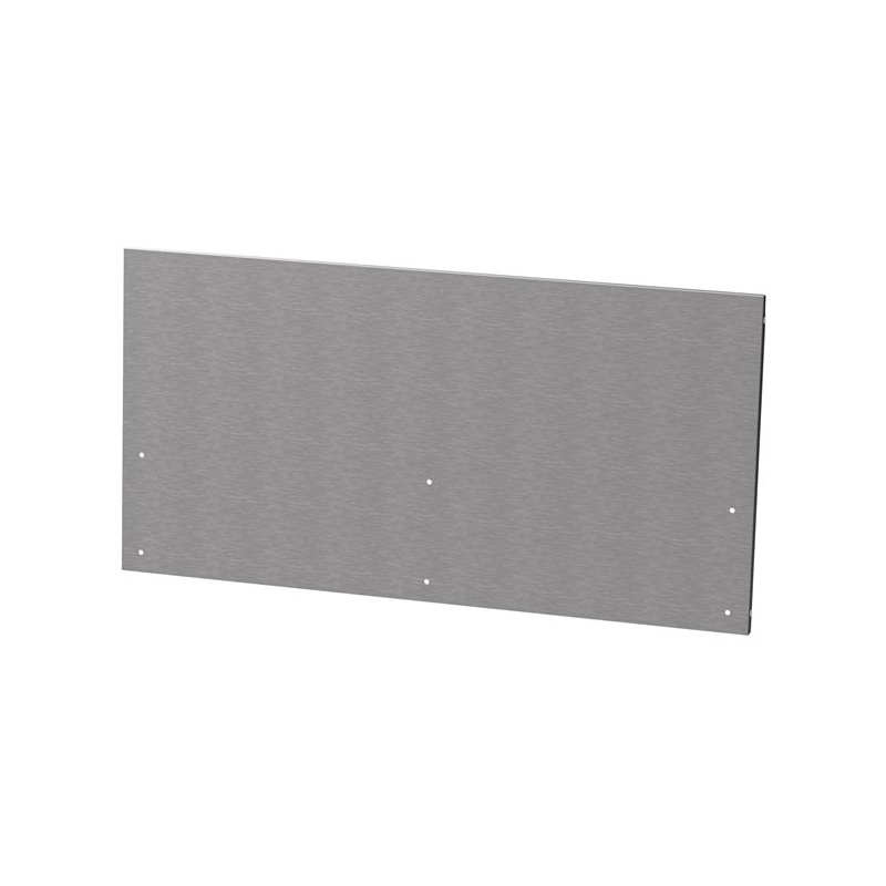 Crédence centrale rectangulaire - inox Le Marquier