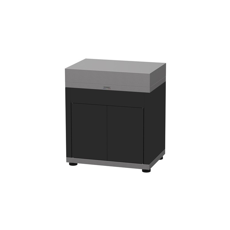 Meuble cuisine extérieure avec faux-tiroir - 80 x 55 cm - inox duo Le Marquier