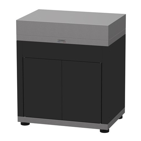 Meuble cuisine extérieure avec faux-tiroir - 80 x 55 cm - inox duo Le Marquier - Le Marquier