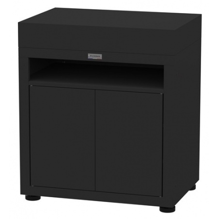 Meuble cuisine extérieure avec tablette - 80 x 55 cm - noir Le Marquier - Le Marquier