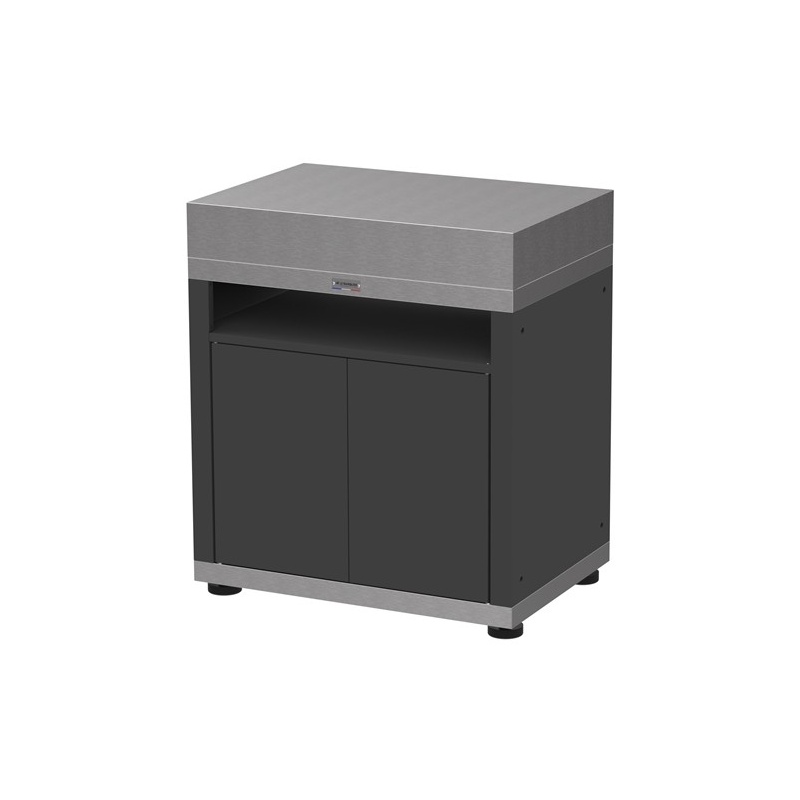 Meuble cuisine extérieure avec tablette - 80 x 55 cm - inox duo Le Marquier