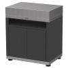 Meuble cuisine extérieure avec tablette - 80 x 55 cm - inox duo Le Marquier