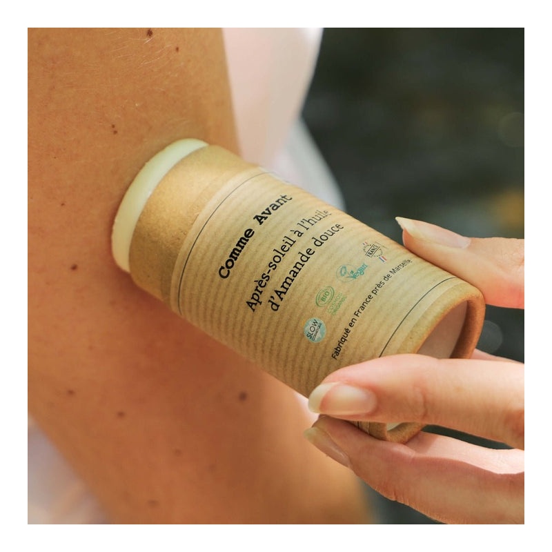Après-soleil bio et naturel Comme Avant à l'huile d'amande douce