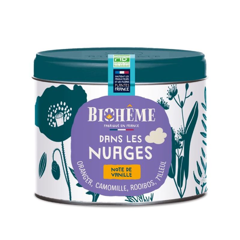 Infusion bio Dans les Nuages - Boîte métal vrac