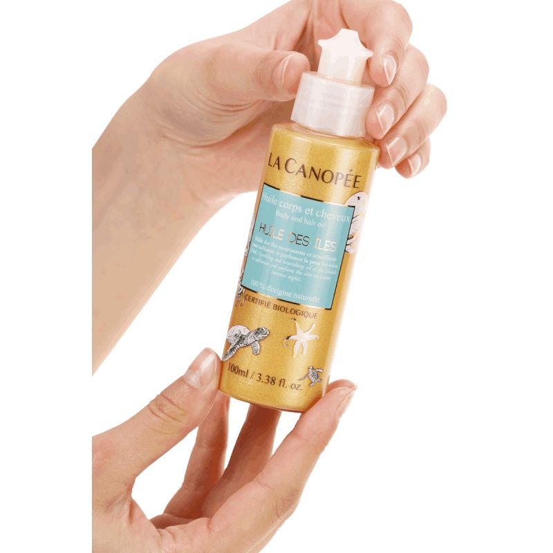 Huile des îles Corps et Cheveux La Canopée