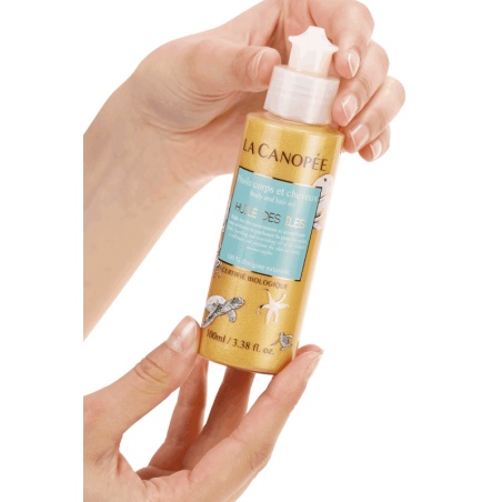 Huile des îles Corps et Cheveux La Canopée