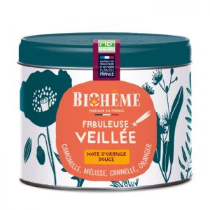Infusion bio Fabuleuse Veillée - Boîte métal vrac