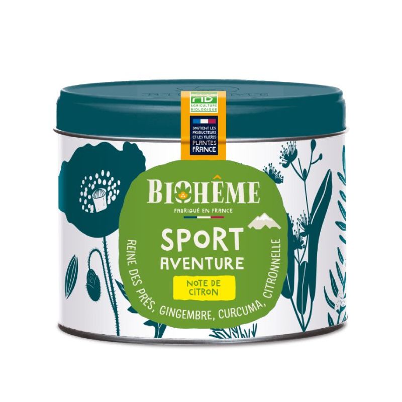Infusion bio Sport Aventure - Boîte métal vrac