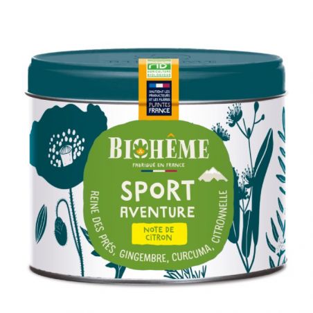 Infusion bio Sport Aventure - Boîte métal vrac - Biohême