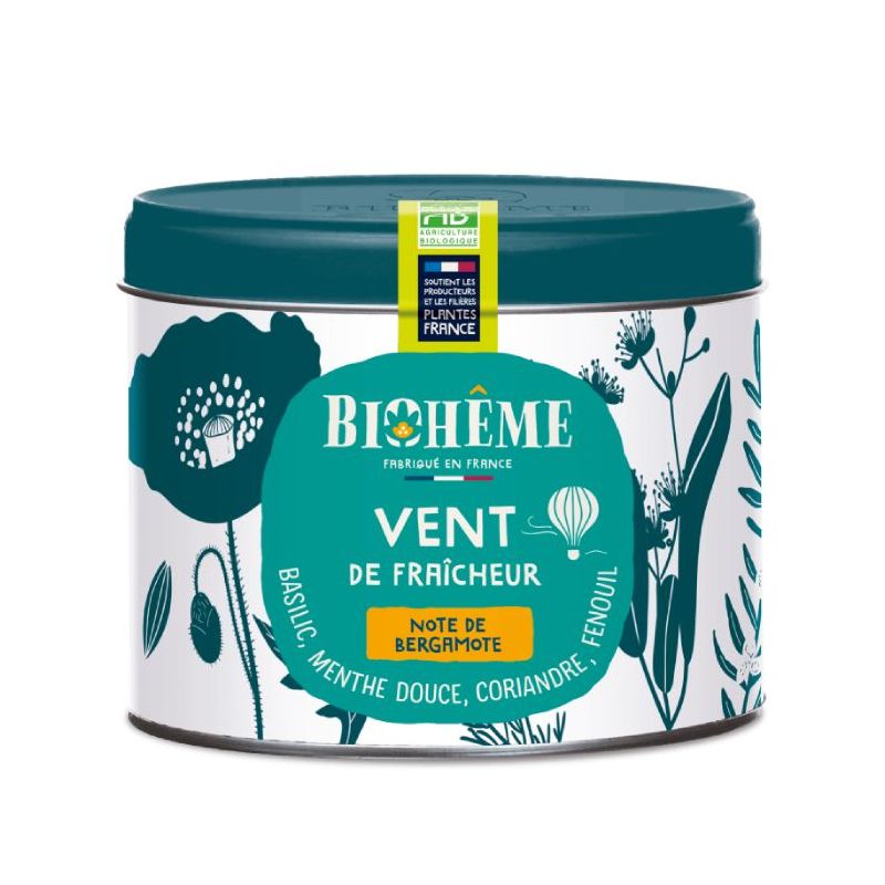 Infusion bio Vent de Fraîcheur - Boîte métal vrac