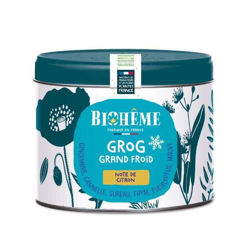 Infusion bio Grog Grand Froid - Boîte métal vrac