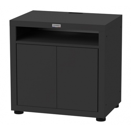 Meuble cuisson cuisine extérieure avec tablette - 80 x 55 cm - noir Le Marquier - Le Marquier