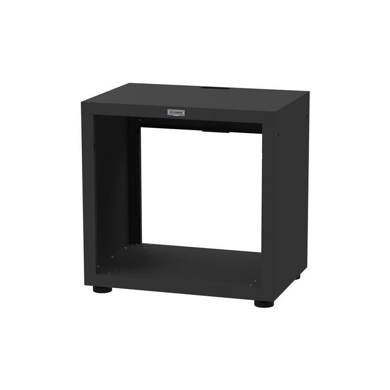 Meuble cuisson ouvert cuisine extérieure - 80 x 55 cm - noir Le Marquier
