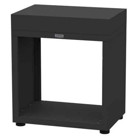 Meuble ouvert cuisine extérieure - 80 x 55 cm - noir Le Marquier - Le Marquier
