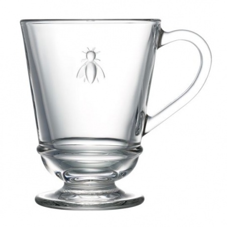 Lot de 6 mugs unis Abeille La Rochère