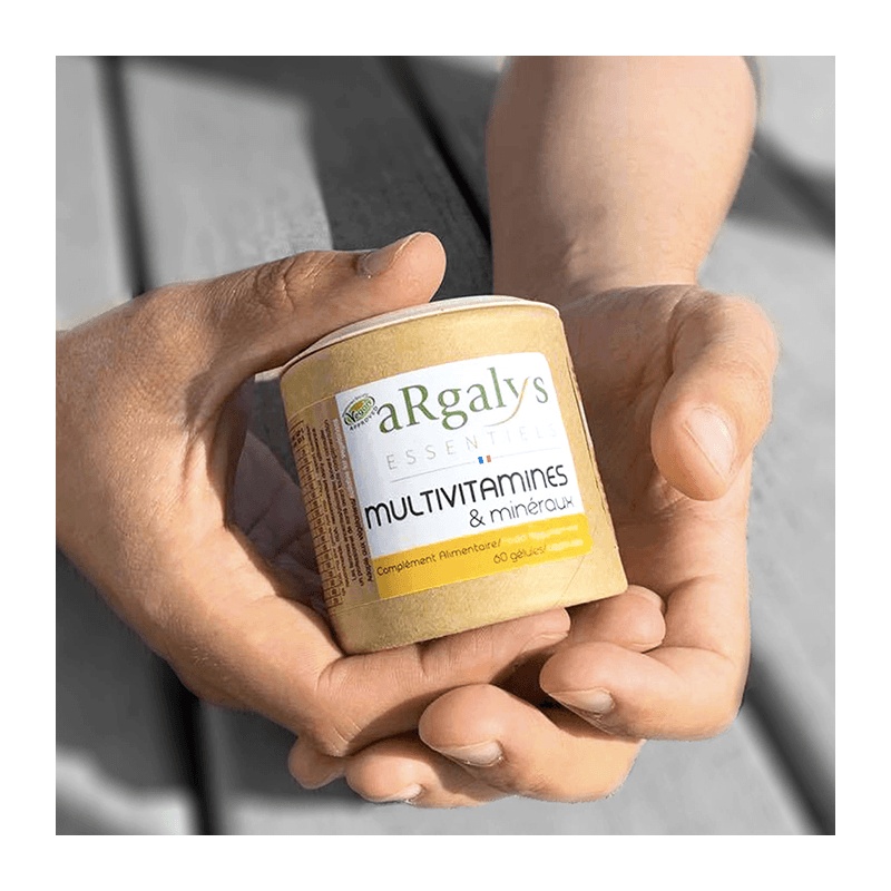 Multivitamines et minéraux - 60 gélules Argalys