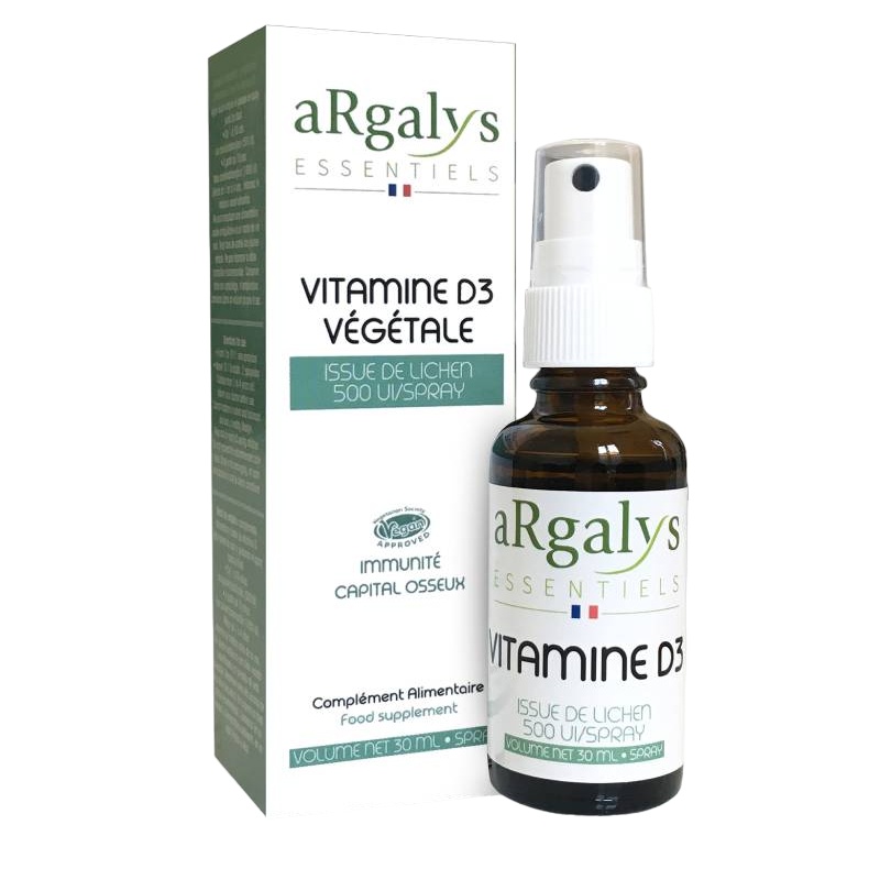 Vitamine D3 - Spray 30 ml Argalys