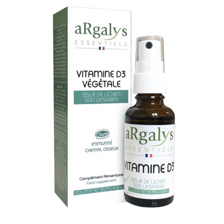 Vitamine D3 - Spray 30 ml Argalys - Argalys