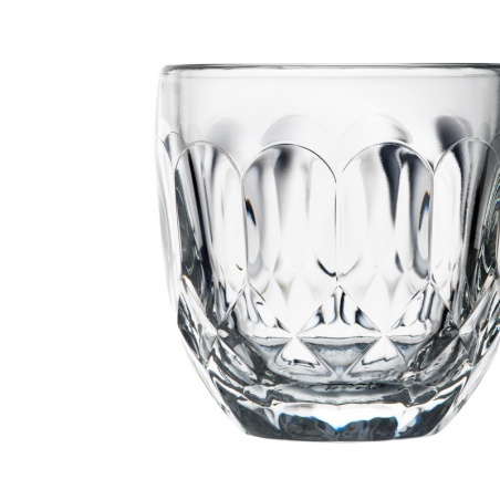 Lot de 6 tasses expresso Facettes - Troquet La Rochère