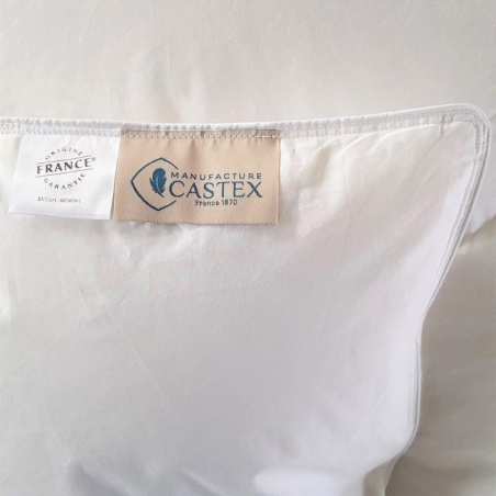 Oreiller mi-ferme Duvet et Plumettes - 50x70 cm Manufacture Castex
