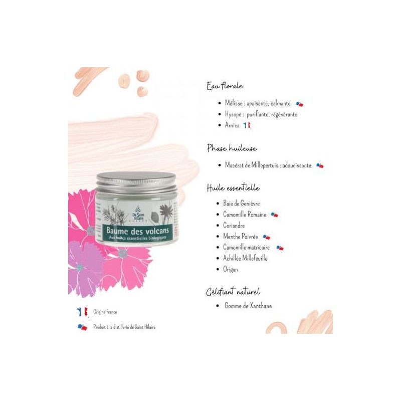 Baume des Volcans Bio, Muscles & Articulations - De Saint Hilaire