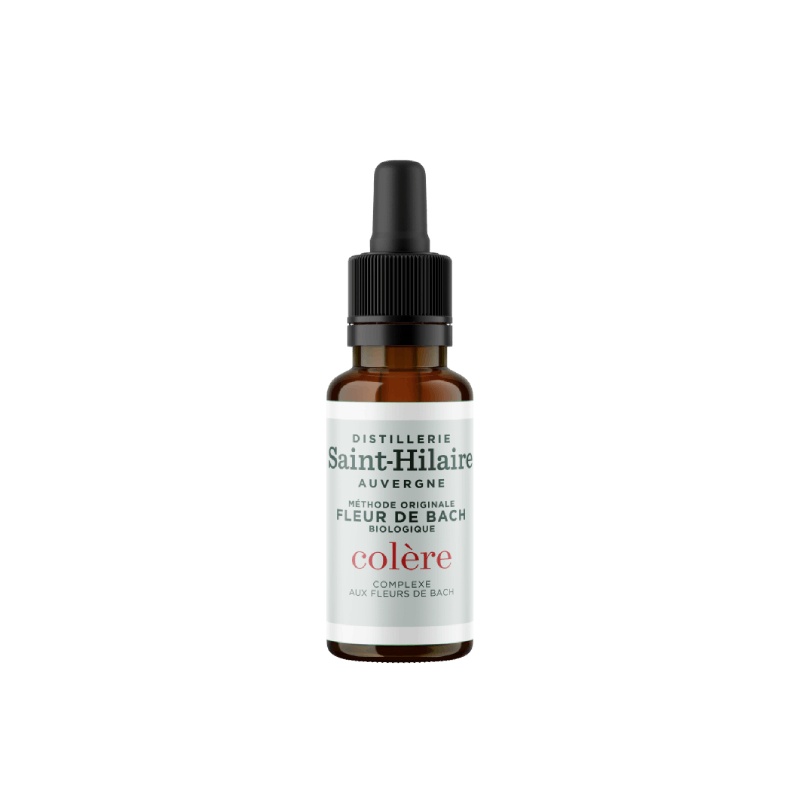 Fleurs de Bach Colère- 20 ml Distillerie Saint-Hilaire
