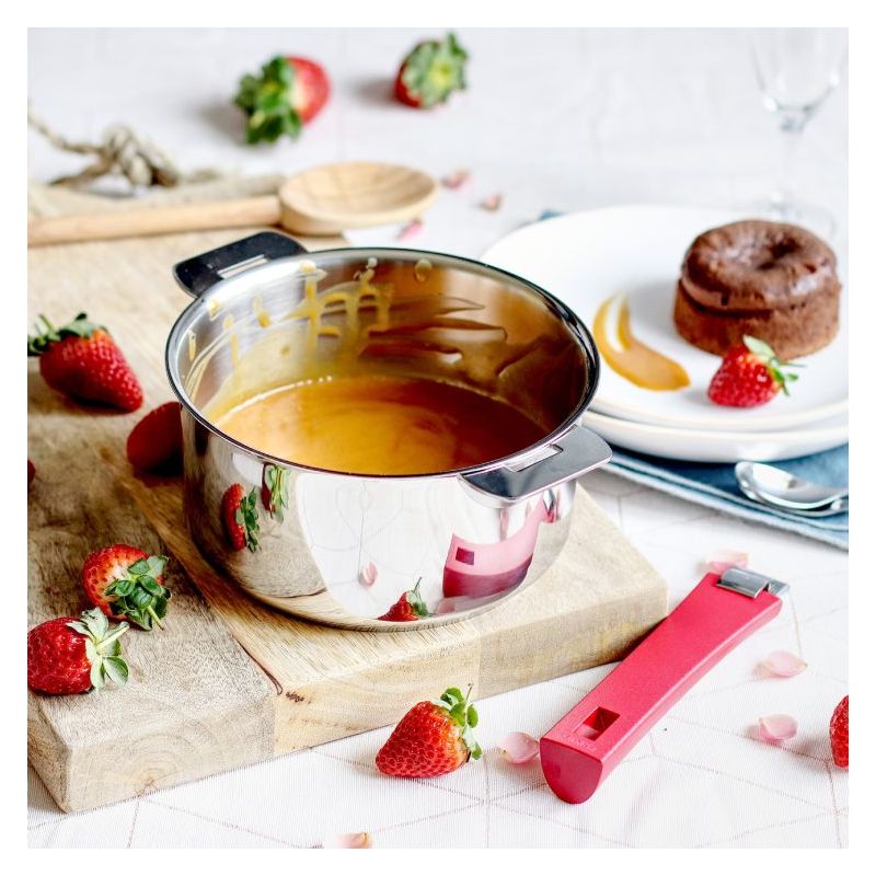 Photo casserole inox Cristel Mutine