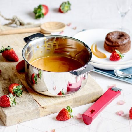 Photo casserole inox Cristel Mutine