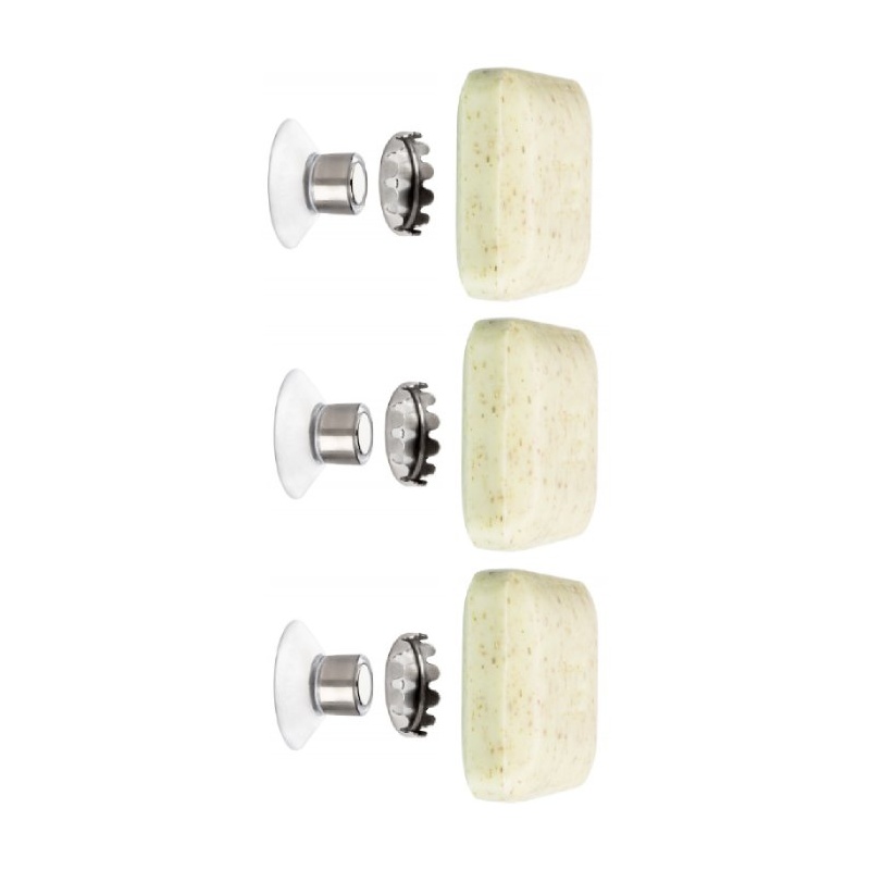 Porte-savon aimanté (lot de 3) Chamarrel