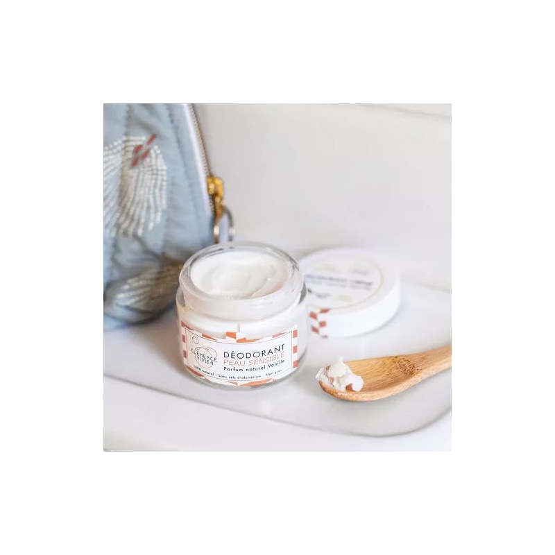 Déodorant Peau Sensible vanille Clémence & Vivien
