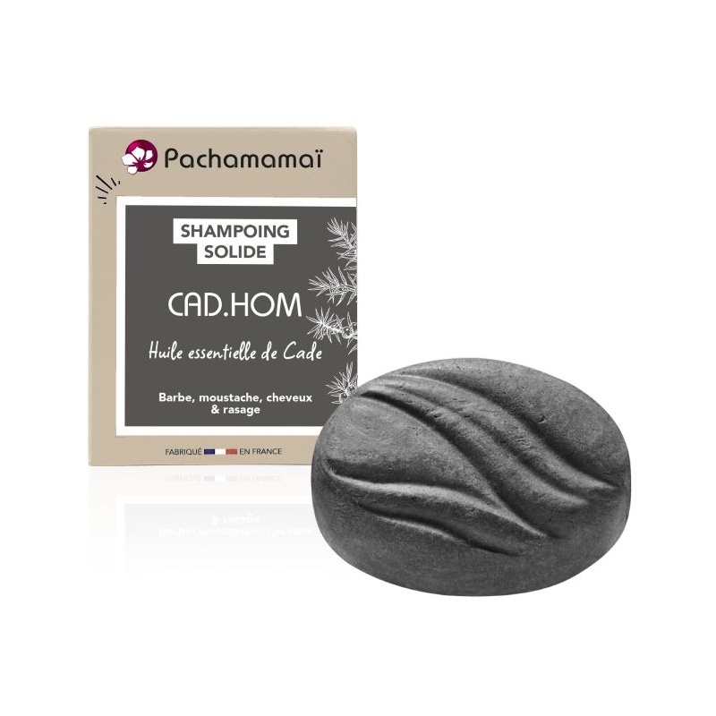 Shampoing solide Cadhom pour homme Pachamamaï