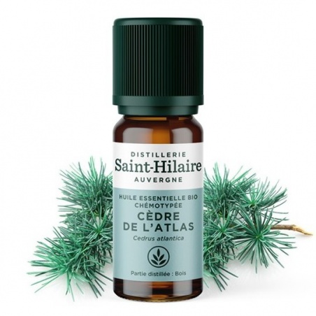 Huile essentielle Cèdre de l'Atlas bio - 10 ml Distillerie Saint-Hilaire - Distillerie Saint-Hilaire