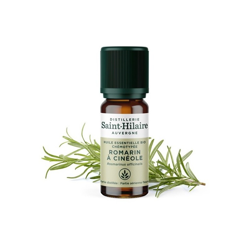 Huile essentielle Romarin à Cinéole bio - 10 ml Distillerie Saint-Hilaire