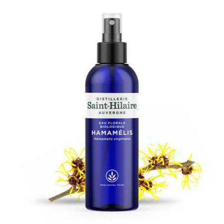 Eau florale de Hamamélis Bio - Saint Hilaire - 200 ml - Distillerie Saint-Hilaire