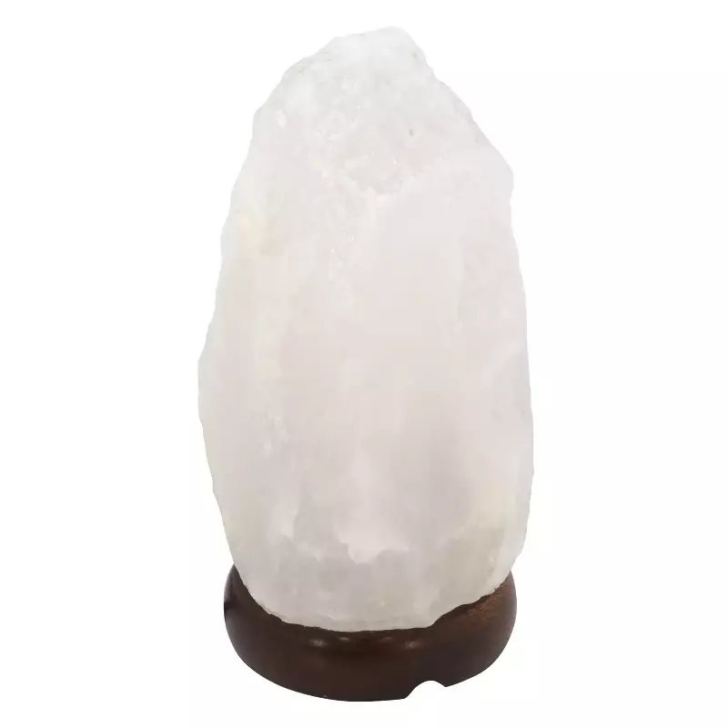 Lampe de Sel Himalaya blanche brute 1 à 2 kg Esoterra