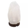 Lampe de Sel Himalaya blanche brute 1 à 2 kg Esoterra