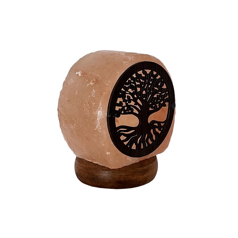 Lampe de Sel Himalaya Arbre de Vie USB 1 kg Esoterra