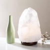 Lampe de Sel Himalaya blanche brute 1 à 2 kg Esoterra