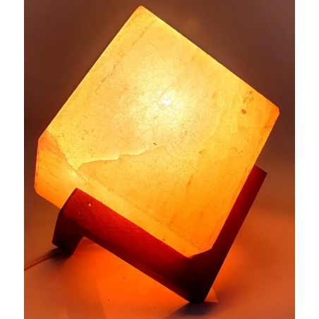 Lampe de Sel Cube Design Esoterra