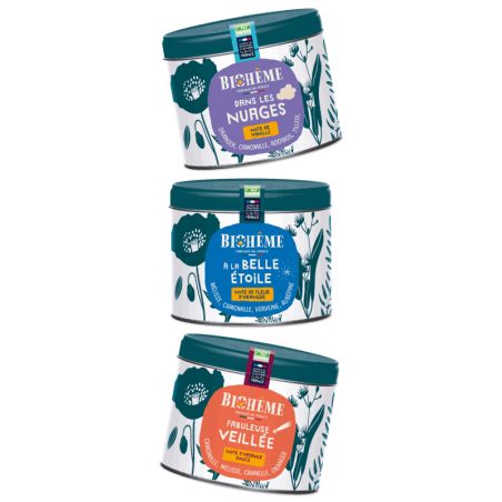 Coffret 3 infusions Nuit Étoilée - Biohême