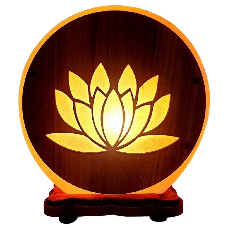 Lampe de Sel Himalaya Lotus Esoterra
