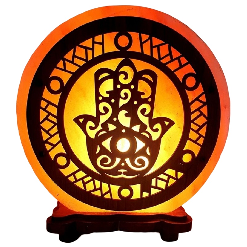 Lampe de Sel Himalaya Main de Fatma Esoterra