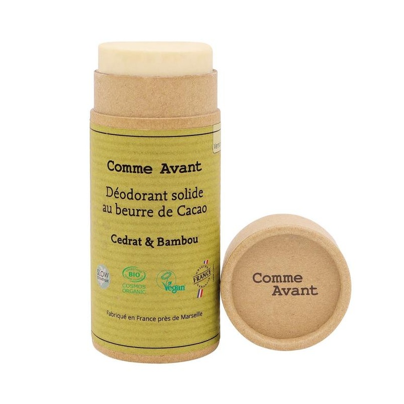 Déodorant solide Comme Avant - Cédrat et Bambou