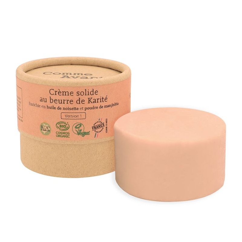 Crème solide au beurre de Karité, Noisette et Manjishta - Anti-imperfections Comme Avant
