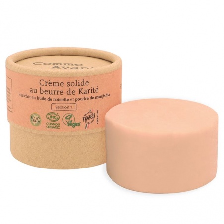 Crème solide au beurre de Karité, Noisette et Manjishta - Anti-imperfections Comme Avant - Comme Avant