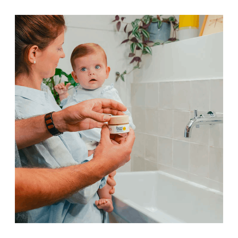 Baume Bébé Bio - Visage Karité & Coton