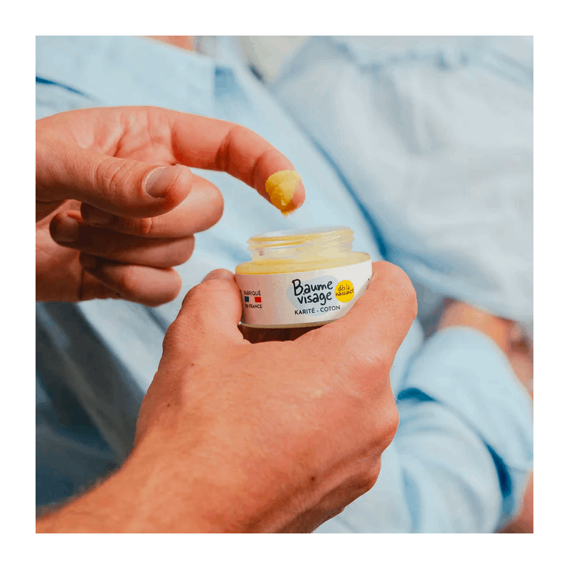 Baume Bébé Bio - Visage Karité & Coton